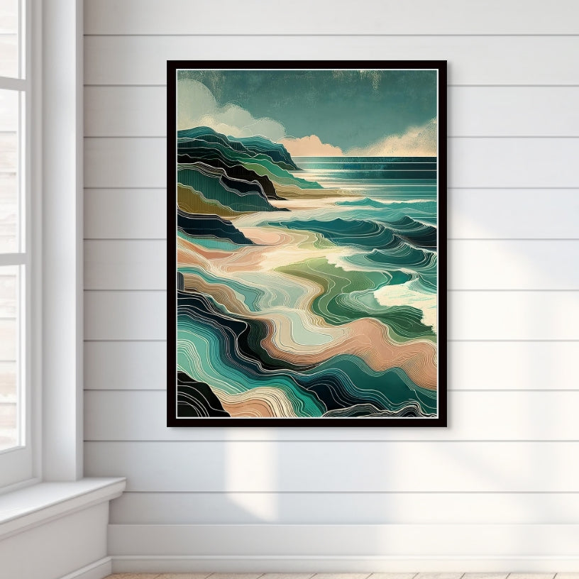 Ocean Calm | Abstract and Nature Inspired Wall Art | Fine Art Print