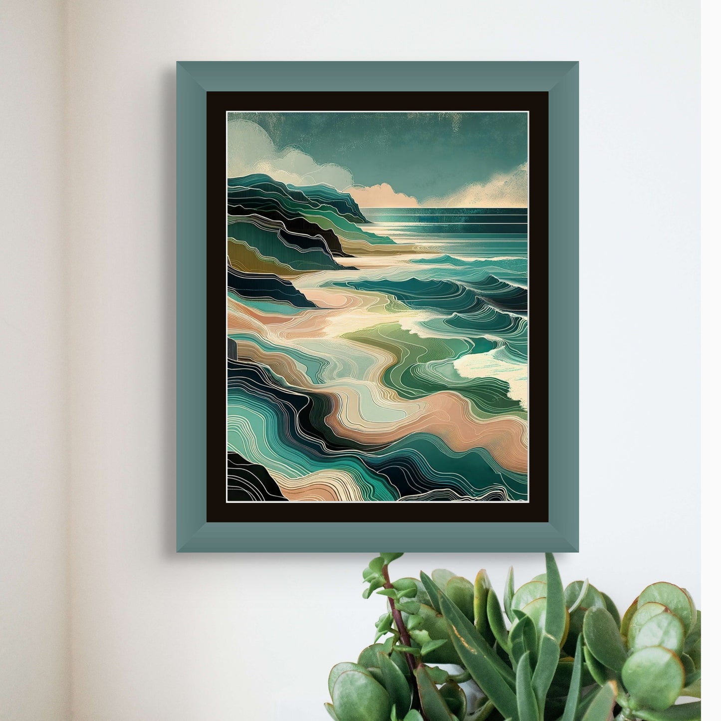 Ocean Calm | Abstract and Nature Inspired Wall Art | Fine Art Print