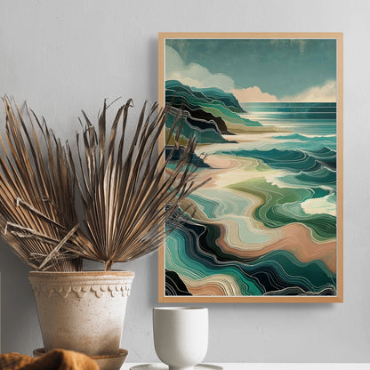 Ocean Calm | Abstract and Nature Inspired Wall Art | Fine Art Print