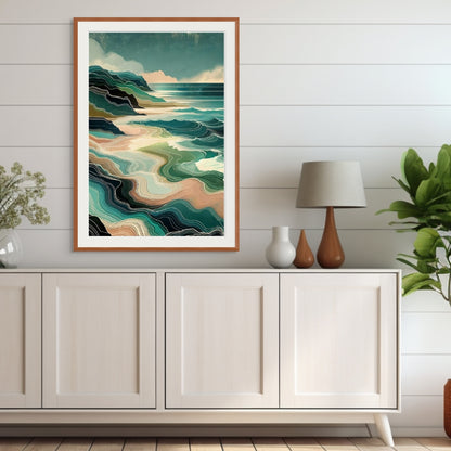 Ocean Calm | Abstract and Nature Inspired Wall Art | Fine Art Print